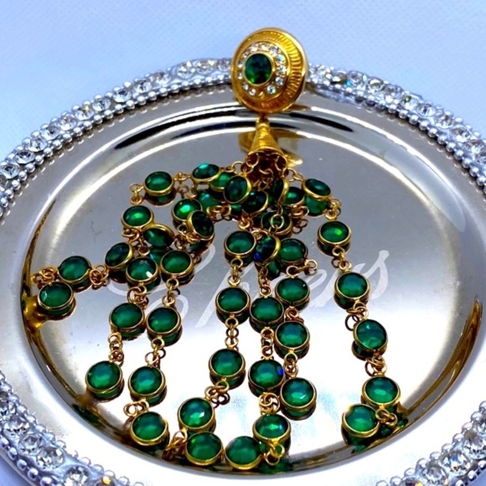 Swarovski Elements Drop Earrings - image 2